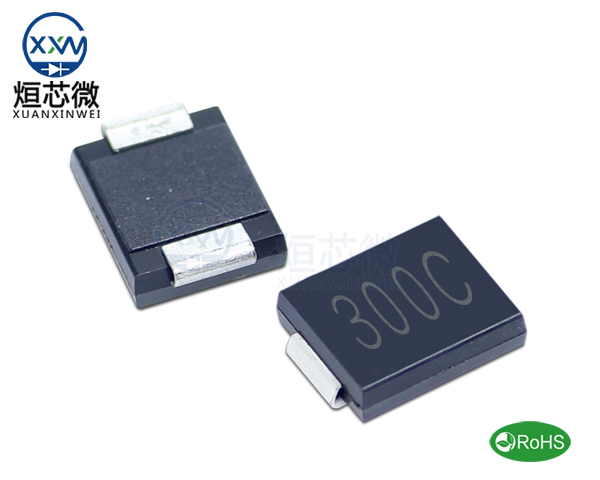 1.5SMC300CA參數(shù),TVS二極管1.5SMC300CA瞬態(tài)抑制二極管